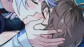 I love this gay cartoon with big cocks and bareback holiday