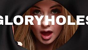 check out this british redhead getting railed and covered in cum