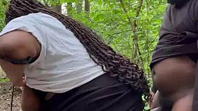 Wife Fucks Monster Cock In Outdoor Doggystyle