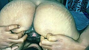 hot desi indian bhabhi gets that hairy pussy licked in close up action