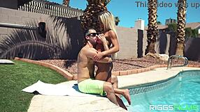 fit kitty gets cum covered outdoors