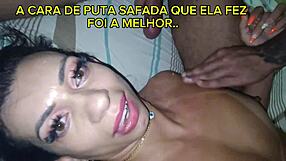 Safada Lets Dotado Fuck Her Pussy On Pole During Making Off