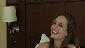 Riding a jock in a reality show interview.