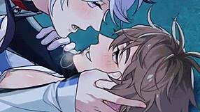 I love this gay cartoon with big cocks and bareback holiday