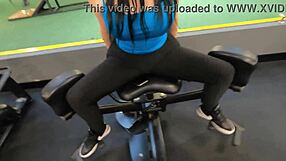 Latina Big Ass Promises Gym Reward To Stepson.