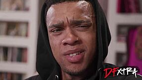 can river lynn handle 8 massive cocks sucking?