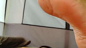 Morning Tent Delight With Big Ass Beauty Shaking And Bending