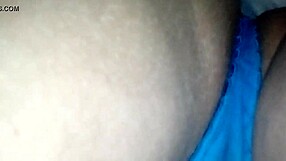 hey check out my wife's blue panties in part one - wow what a tease!