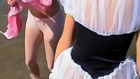 Pantyhose stockings orgy scene