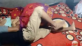 Red Saree Indian Bengali Wife Fuck Official Video By Localsex31