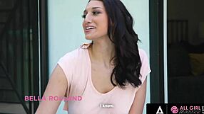 all girl massage turns into fun threesome