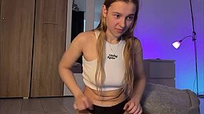 Blowjob on big cock with anal plug.