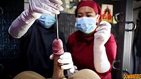 Femdom Performs Sounding On Patient In Hospital Compilation