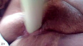 Solo performer cums repeatedly using dildo for intense fucking pleasure in session