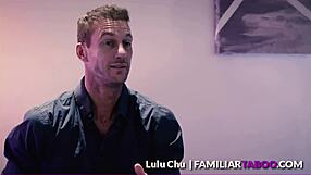 Tiny Asian Lulu Chu Crushes On Stepfather's Best Friend Ryan Mclane