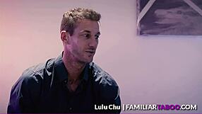 Tiny Asian Lulu Chu Crushes On Stepfather's Best Friend Ryan Mclane