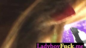 big tits thai ladyboy pink gets her ass fucked hard by perverted white client in pov