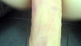 Dildo stretching ass in intense anal session with toys and assfucking amateurs