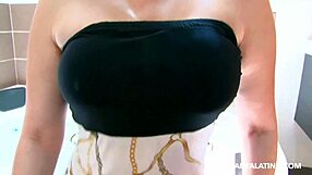 Busty Latina Fucks Big Cock in Doggystyle