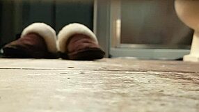 Wife Secretly Masturbates in Shower, Gets Caught Again