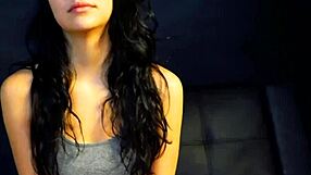 Cute Sabrina Blows Juicy Cock to Get Jizzed!