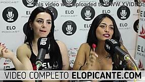 Lesbian Bisexuals Kiss And Play With Lollipop