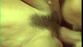 Wow, big cock stretches this milf's hairy wet pussy!