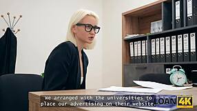 loan4k blonde whore is having a rough anal fuck for a loan, what a deal