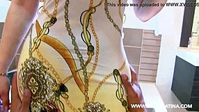 Busty Latina Fucks Big Cock in Doggystyle