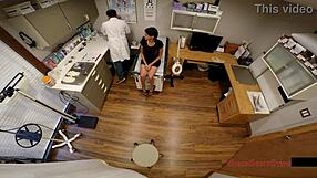 mandatory new student physical for mixed cutie with small tits get examined by doctor tampa