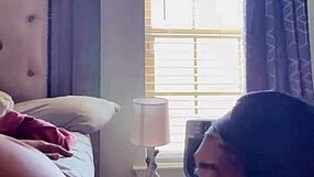 Curvy Amateur Pornstar Performs Sloppy Toppy with Cum in Mouth and Ball Licking for Black Men