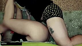 Fucked stepmom on the couch