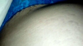 hey check out my wife's blue panties in part one - wow what a tease!