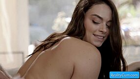 big ass brunette girl sucking huge dick and get fucked from behind - sophia burns ryan mclane