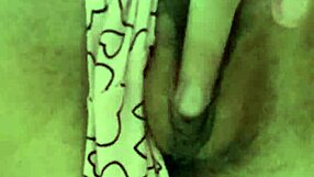 Student Masturbates Hairy Pussy Under Desk!