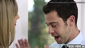 Petite Sexy Brunette Teen Gets Banged Hard by Perverted Professor