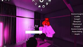 Roblox eikenhår-jente tar intens knulling i vill økt