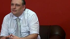 Hey, check this disgusting food humiliation with brutal fetish discipline on a sexy slave