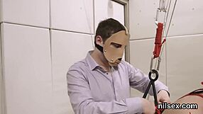 Wicked teen faces brutal anal therapy in harsh nuthouse setting