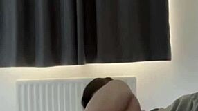 Horny british girl plays with toys solo on webcam