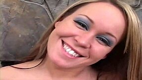 Brandy Talore's Heavy Big Tits Bounce During Blowjob And Cumshot