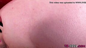 Hot Tranny Toys Her Ass