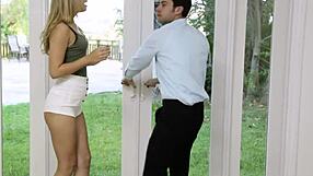 Petite Sexy Brunette Teen Gets Banged Hard by Perverted Professor