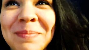 Cute Sabrina Blows Juicy Cock to Get Jizzed!