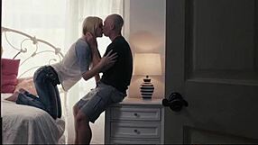 Blonde girlfriend surprises bf with erotic sex, kissing and big cock in pussy