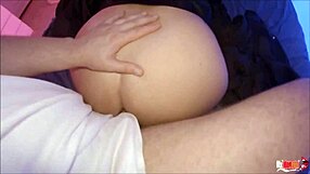 Homemade PAWG Wife Gets Anal Creampie in Cowgirl Ride