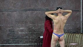 japanese mistress teases with handjob