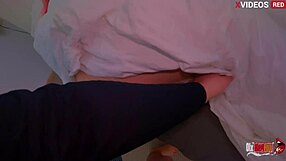 Stepbrother sneaking into his hot stepsis bedroom