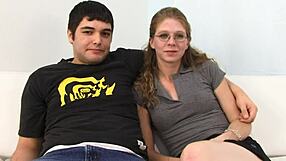 Cuckold watches his cute babe take rough doggystyle from big black cock. She gets covered in cum while he stays helpless.