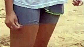 Delicious Morena Teasing Oral For Audience!